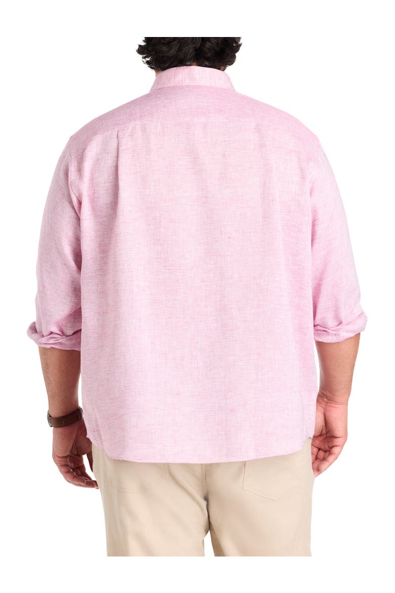 Big & Tall Wildehart Sport Shirt, Alternate, color, PINK