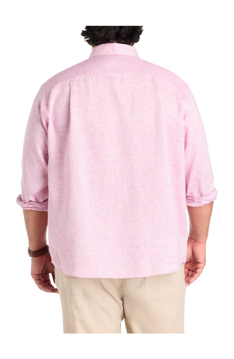 Untuckit Fit by Dxl Big & Tall Wildehart Sport Shirt, Alternate, color, Pink