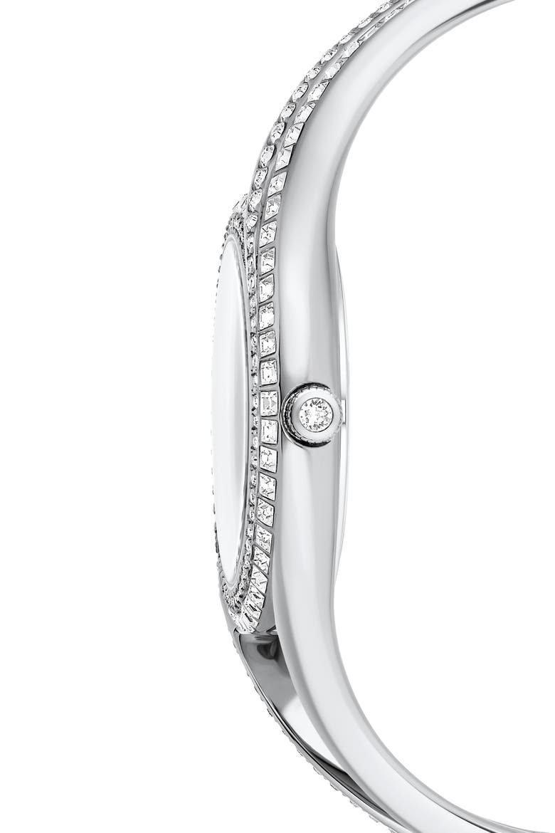 Hyperbola Bracelet Watch, 28mm, Alternate, color, SILVER