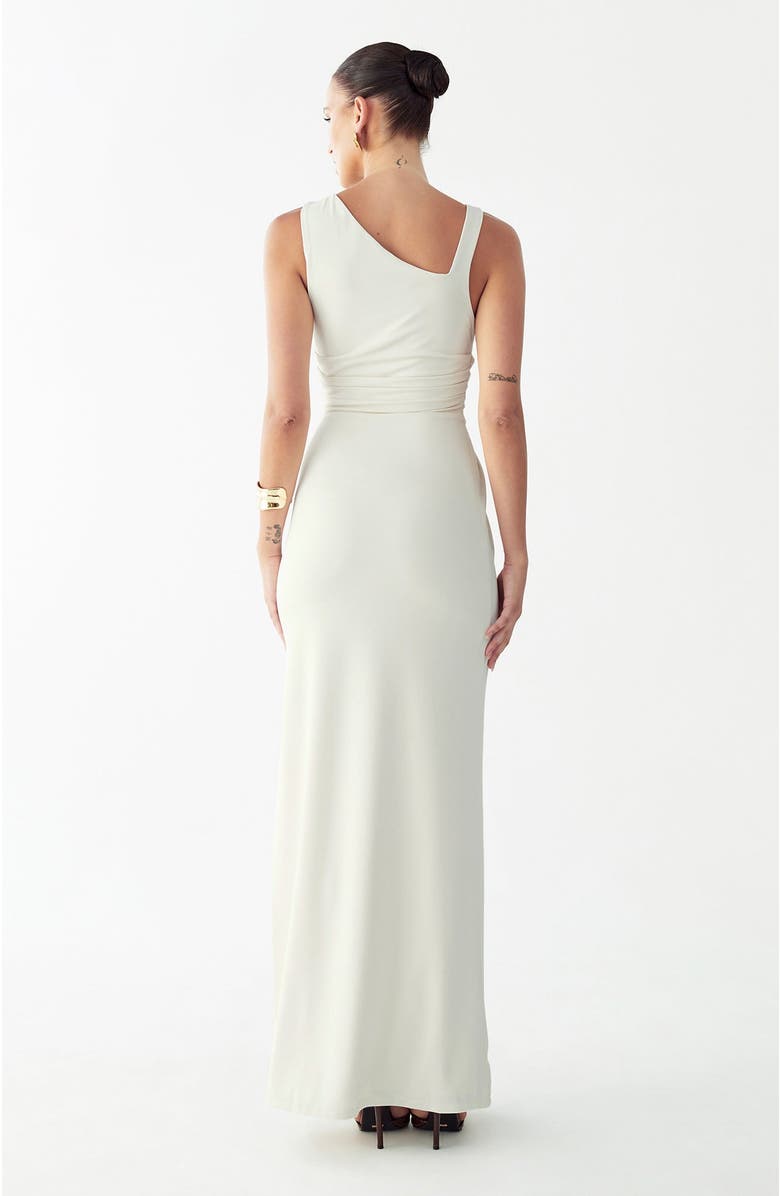 BWLDR Celina Maxi Dress, Alternate, color, Off White