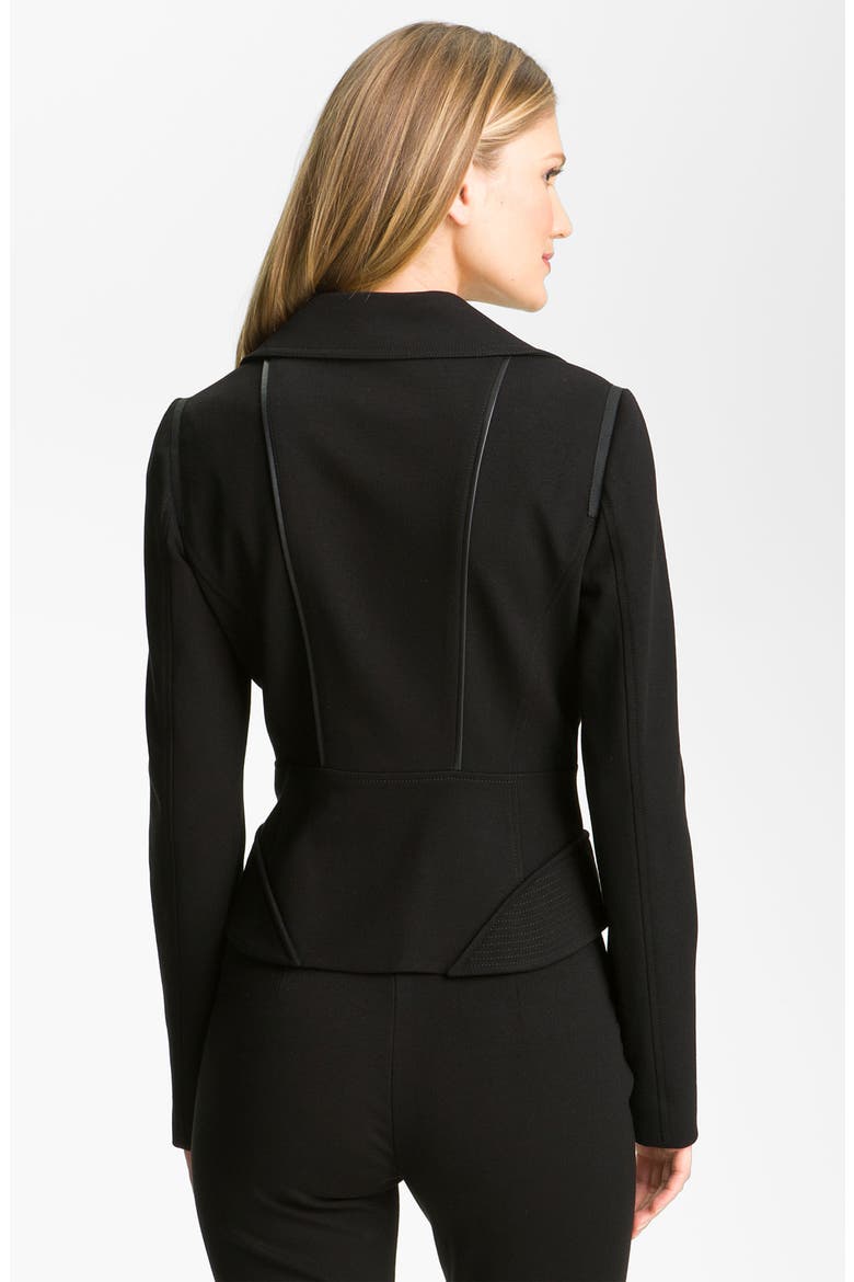 'Gabbie' Jacket, Alternate, color, BLACK