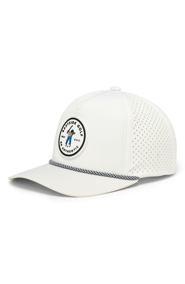 Eastside Golf Pro Series Snapback Hat, Main, color, Bright White