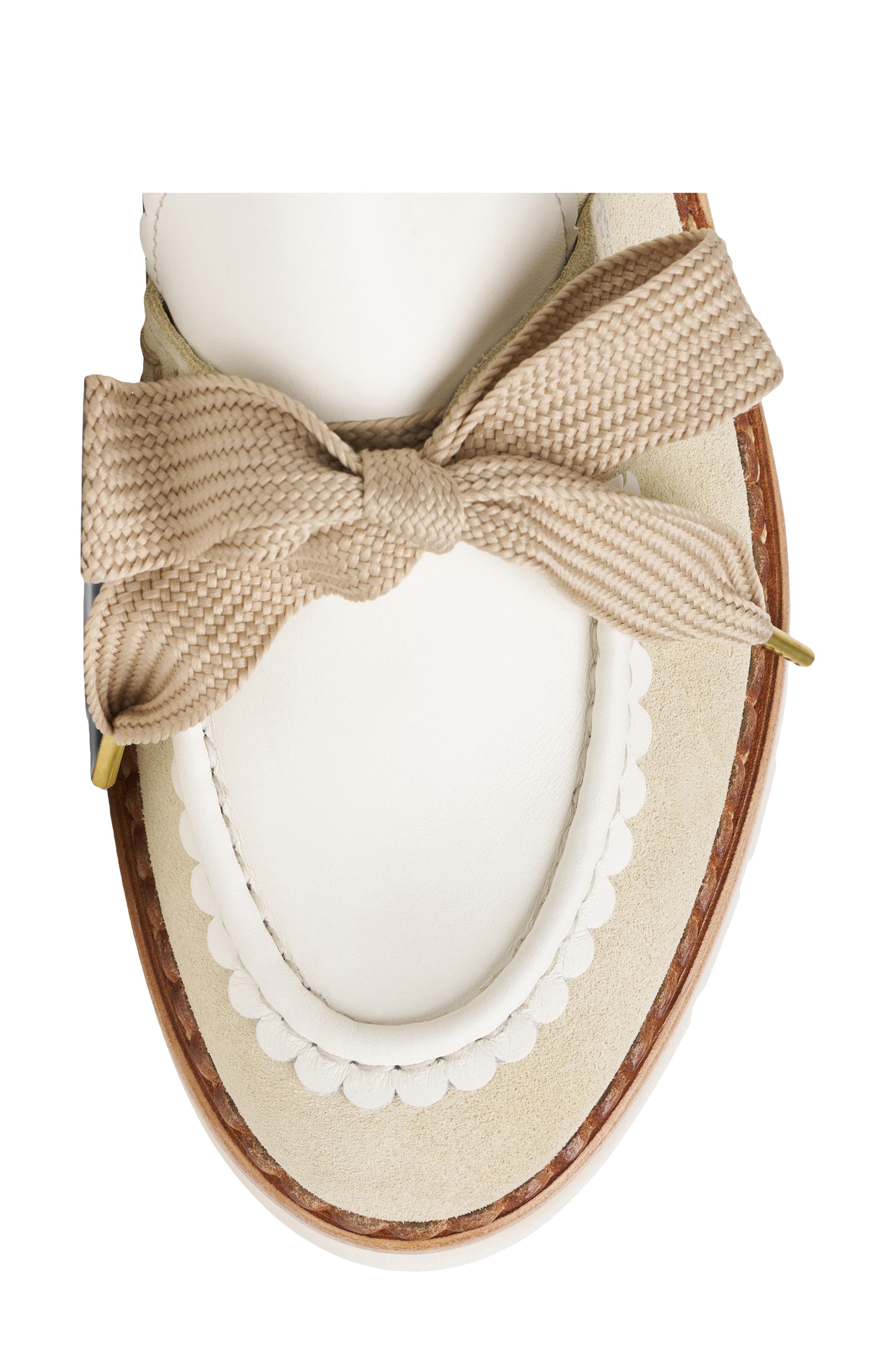 THE OFFICE OF US Miss Elsie Platform Loafer, Alternate, color, Oat