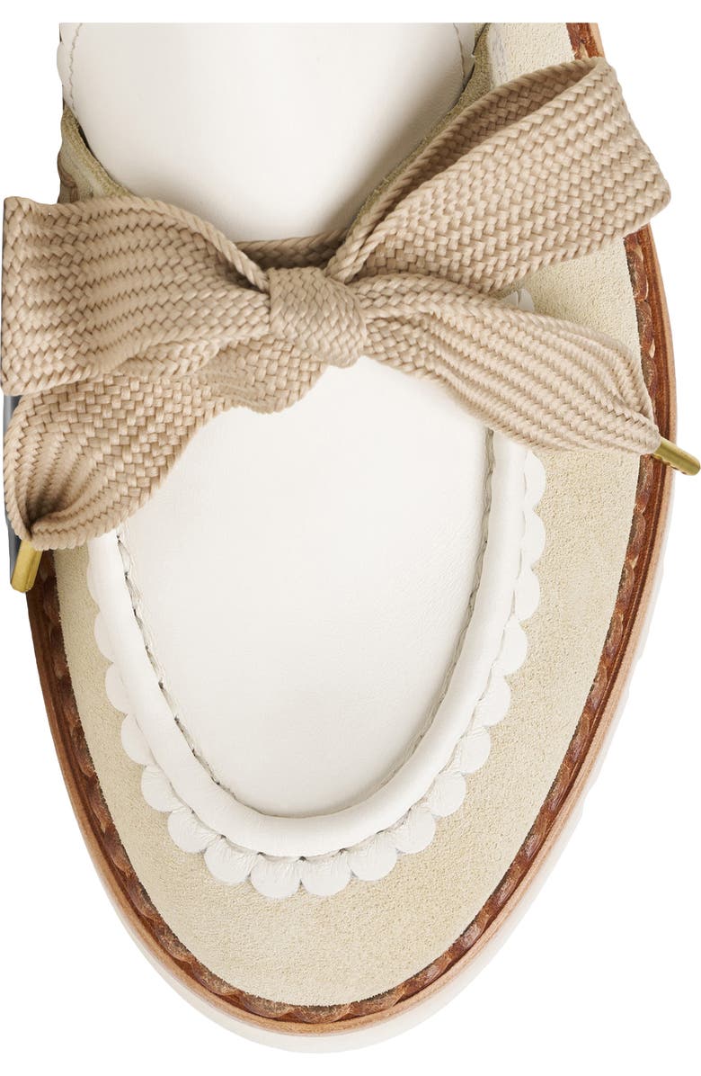 THE OFFICE OF US Miss Elsie Platform Loafer, Alternate, color, Oat