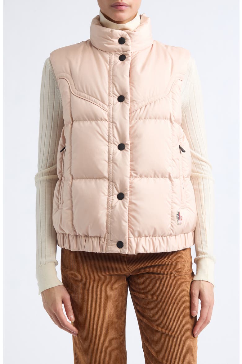 Doucy Quilted Vest, Main, color, CAMEO ROSE
