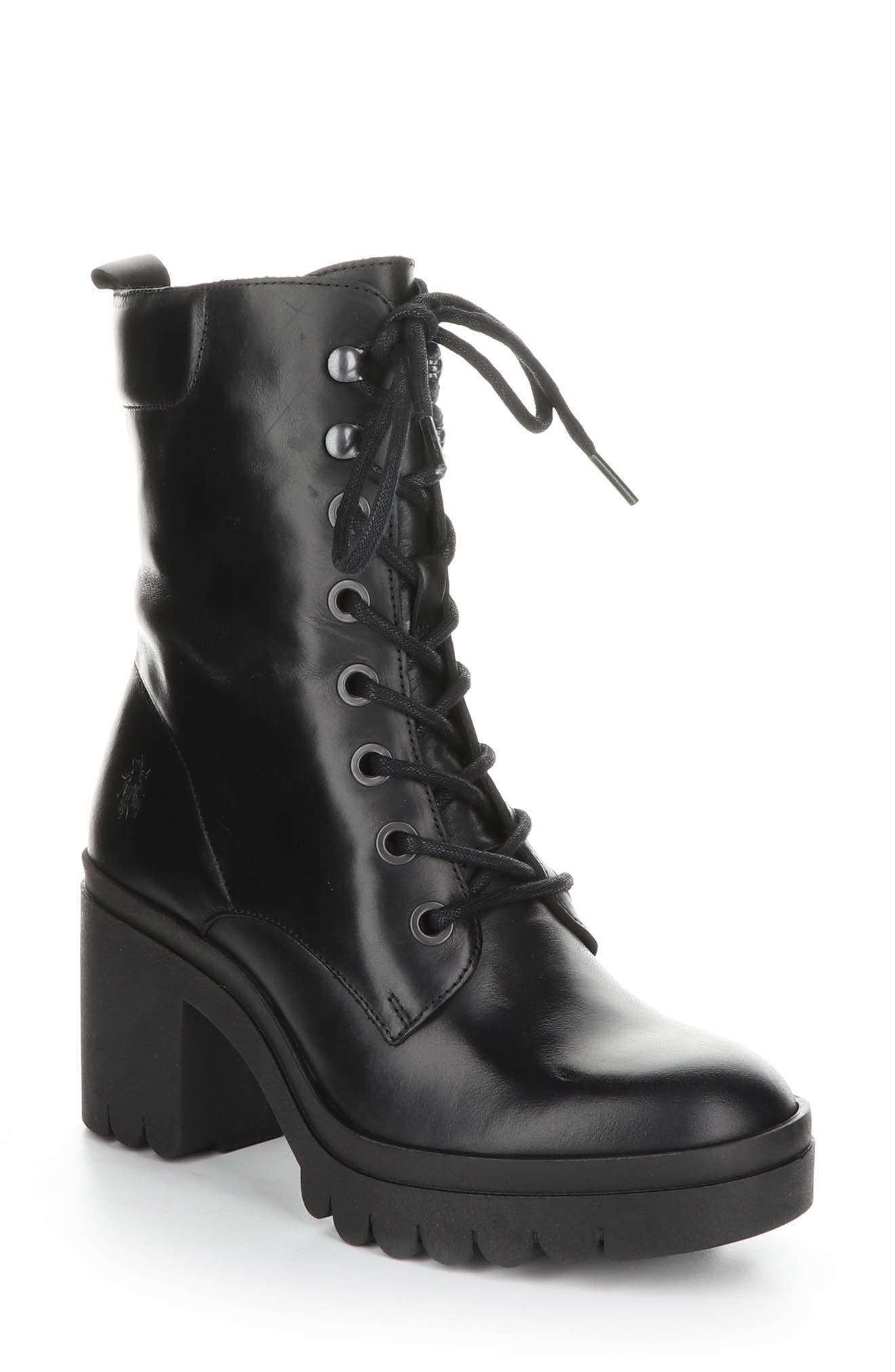 Fly London Tiel Combat Boot, Main, color, 