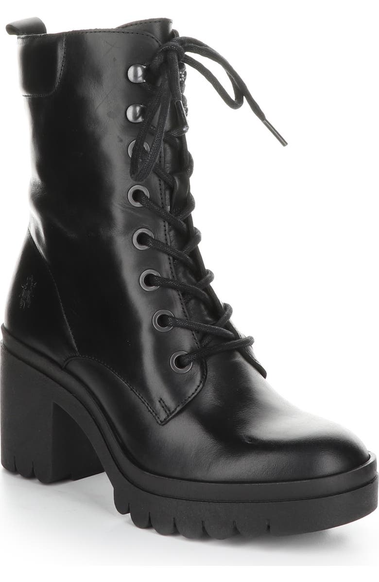 Fly London Tiel Combat Boot, Main, color,