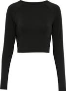 On Studio Long Sleeve Crop Top