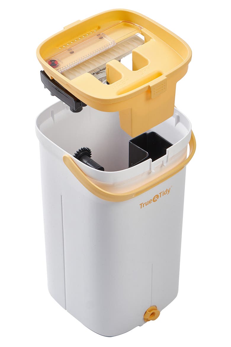 TrueClean Mop and Bucket Pump System, Alternate, color, YELLOW