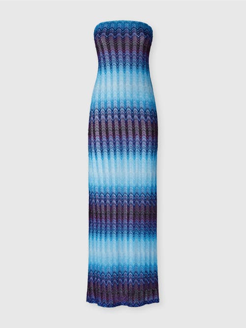 Missoni Long Cover-up Without Straps In Blue