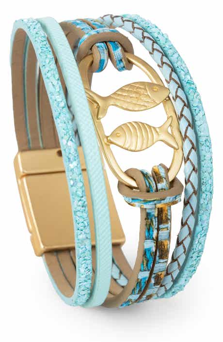 SAACHI Fish Multistrand Bracelet