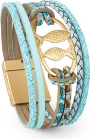 SAACHI Fish Multistrand Bracelet