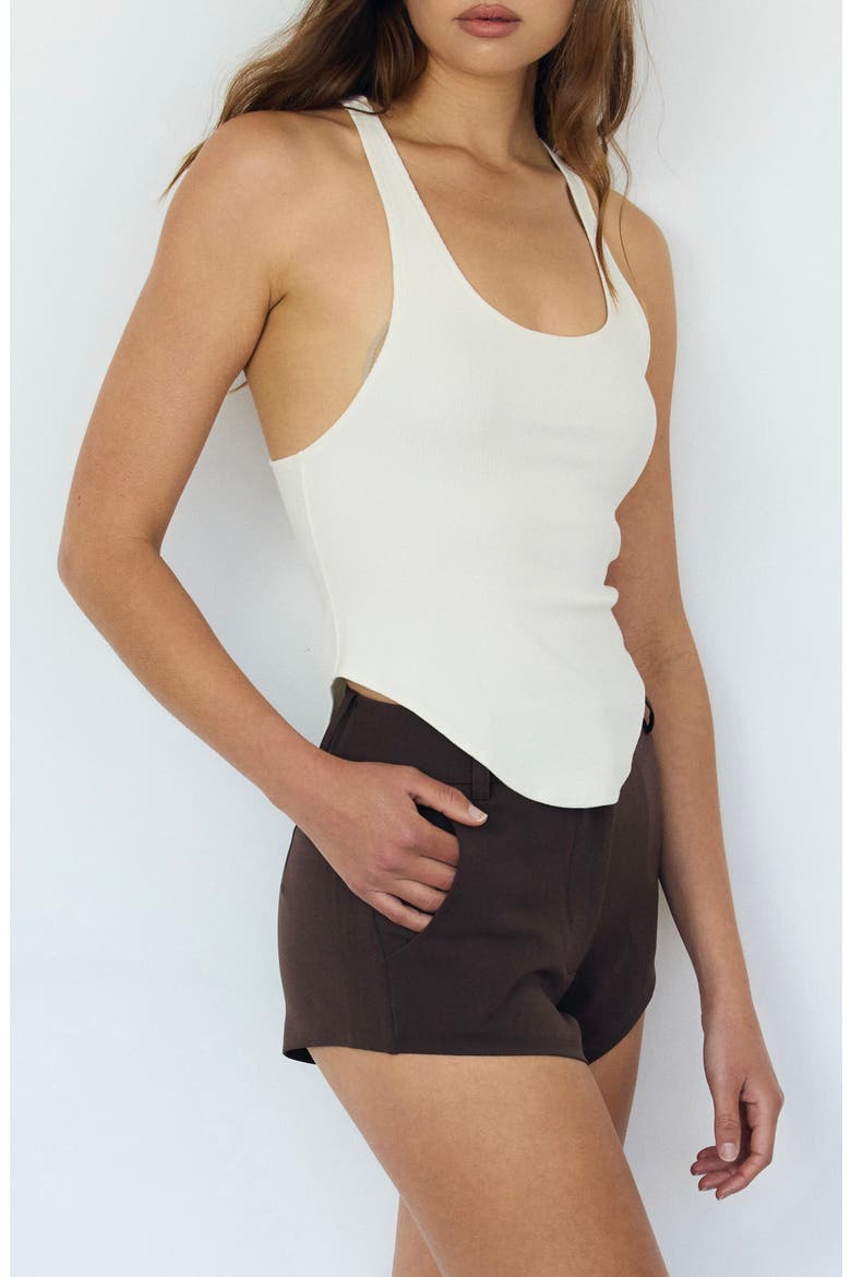 Haze Racerback Tank, Main, color, WHITE