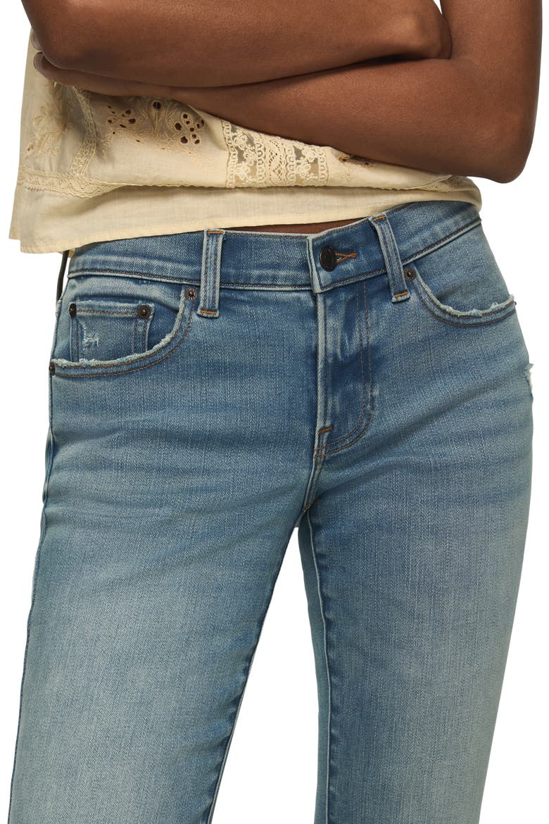 Sweet Mid Rise Bootcut Jeans, Alternate, color, CRISP WATERS WASH