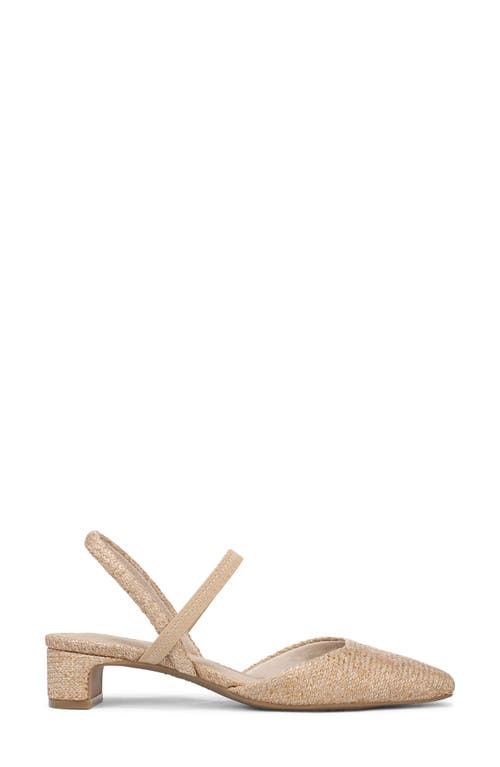 Lifestride Minimalist Womens Strappy Pointed Toe Slingback Heels In Brown