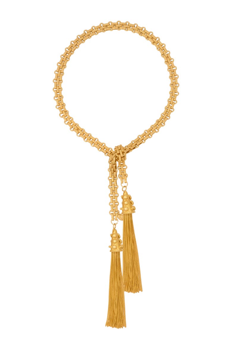 Tie Pendant, Main, color, GOLD