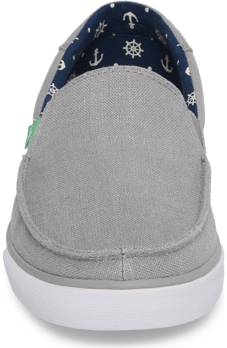 Sanuk Sideline Linen Slip-On, Alternate, color,