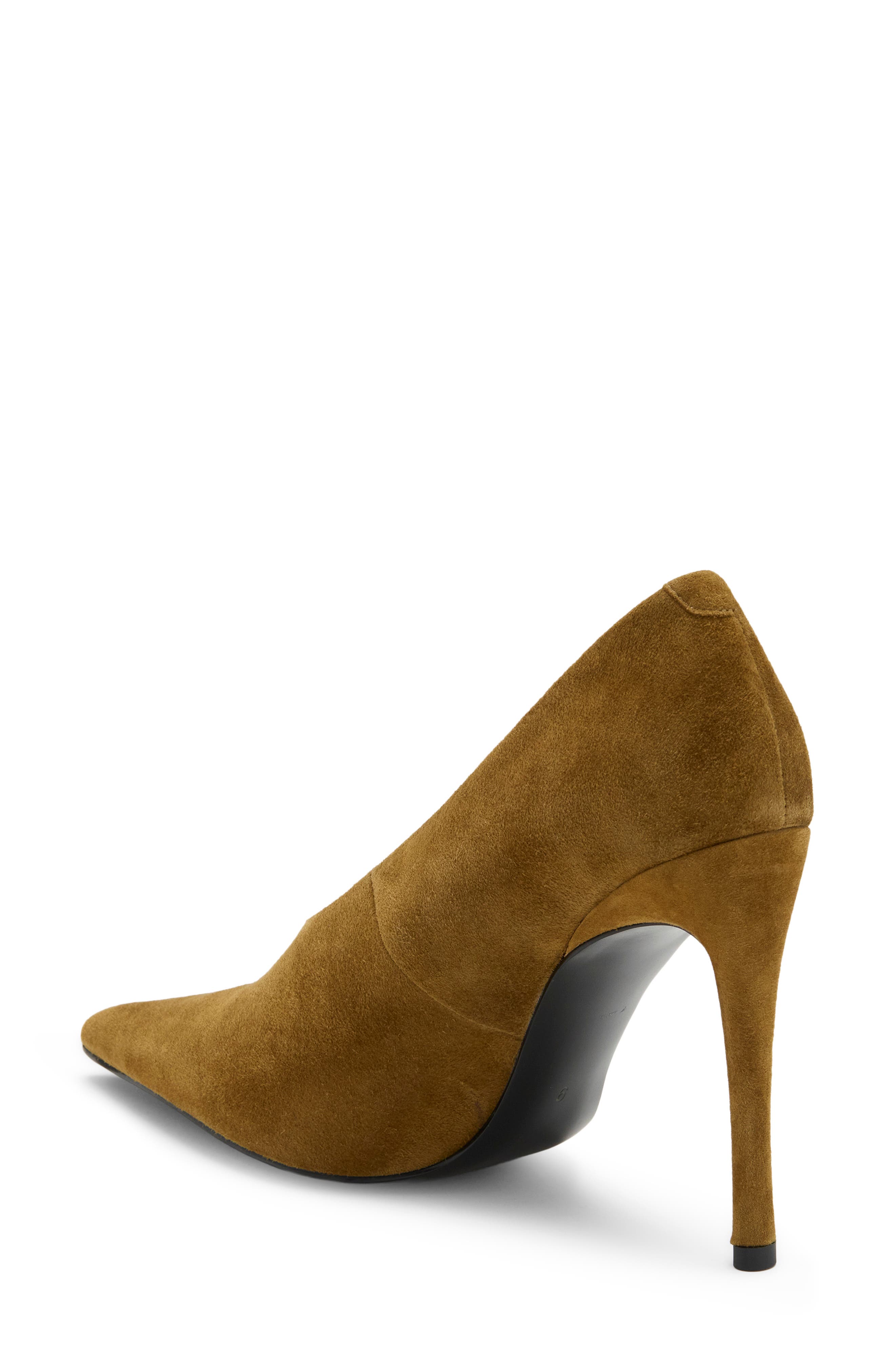 Le Chat Pointed Toe Pump, Alternate, color, TAN SUEDE