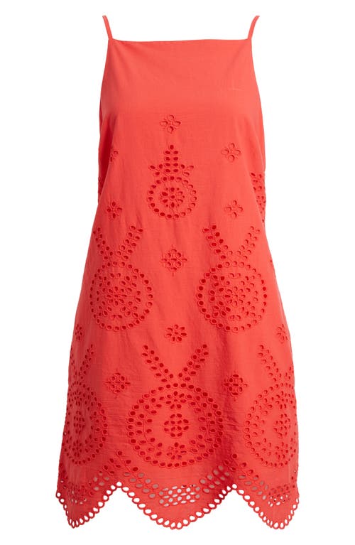 Cleobella Thandi Embroidered Organic Cotton Minidress
