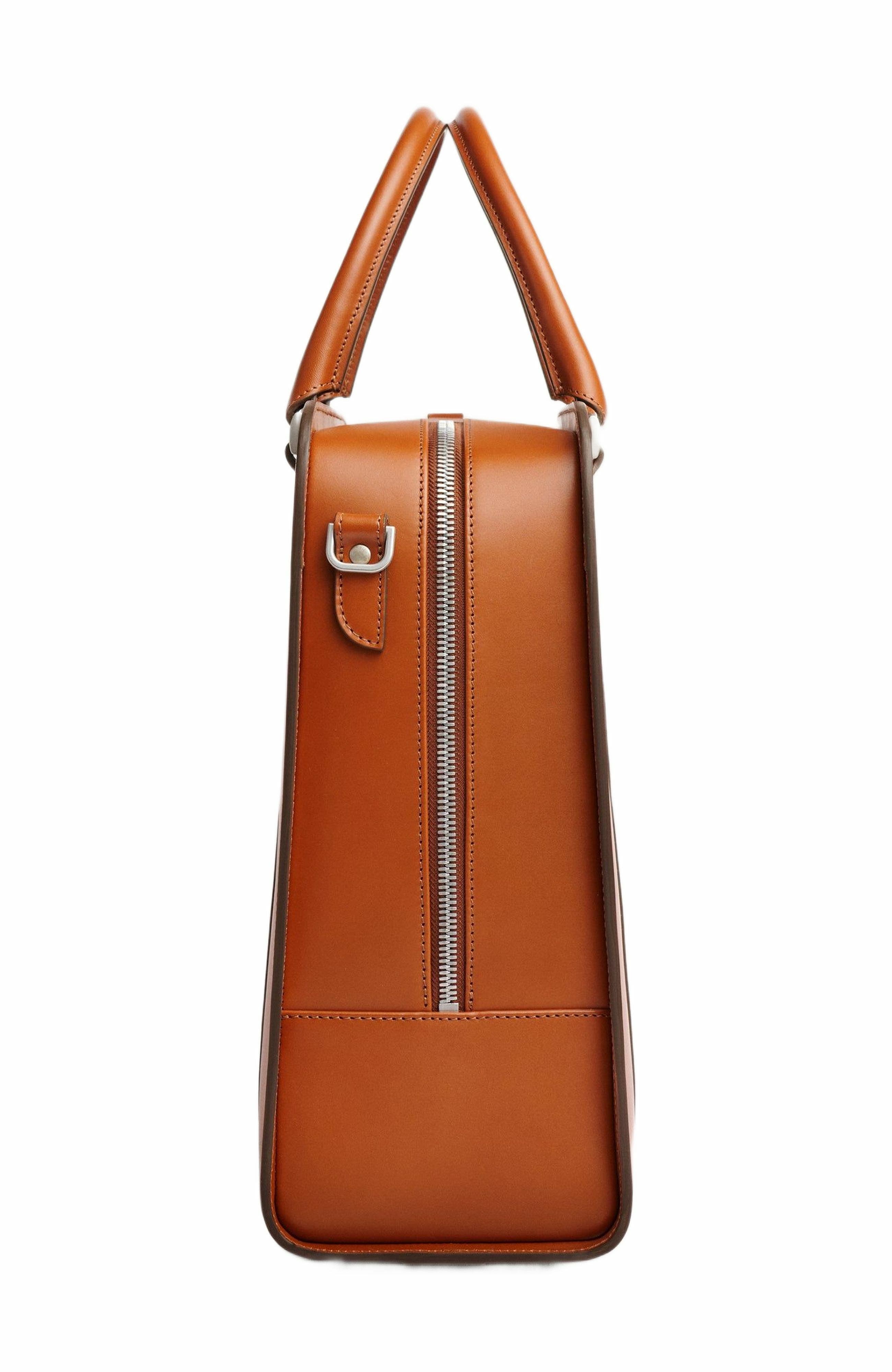 Palissy Overnight Briefcase, Alternate, color, Cognac