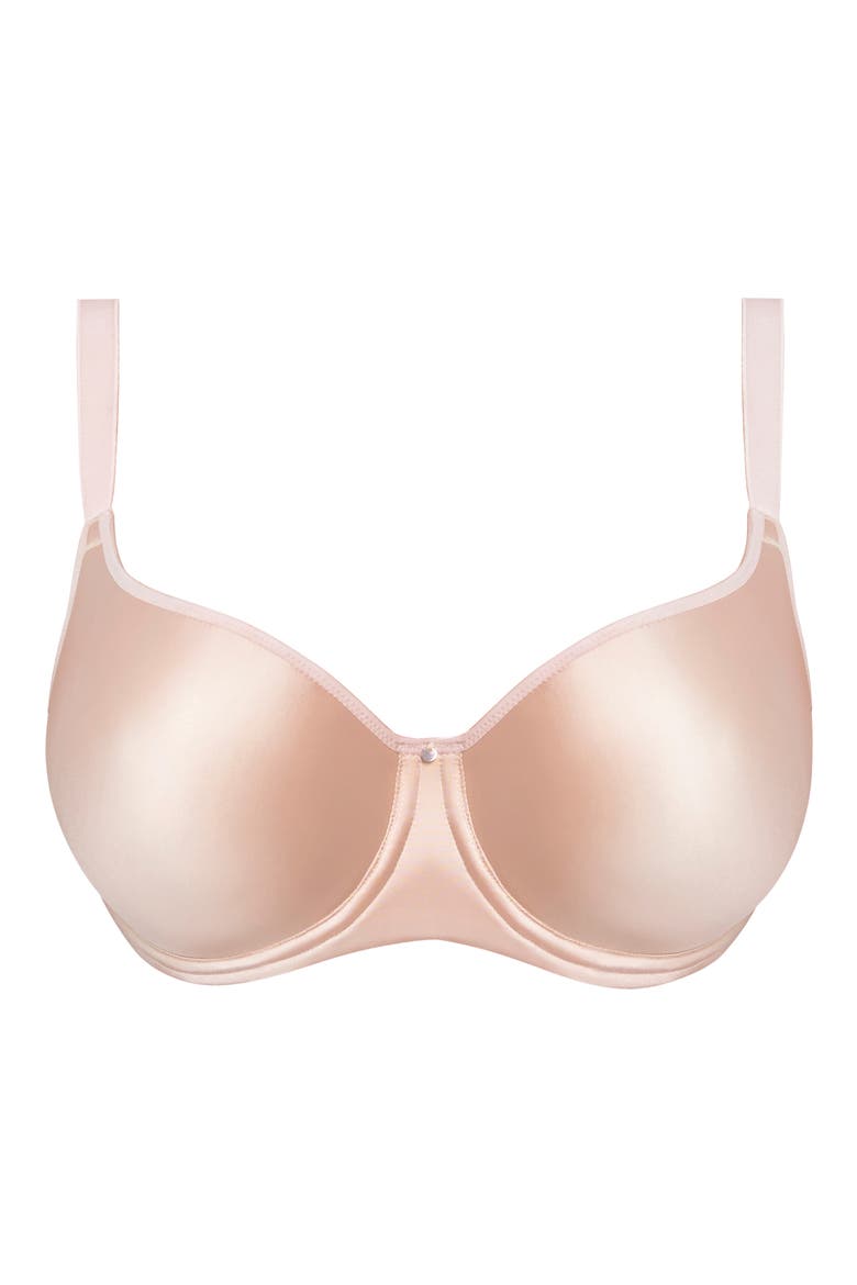 Aura Underwire Molded T-Shirt Bra, Alternate, color, NATURAL BEIGE
