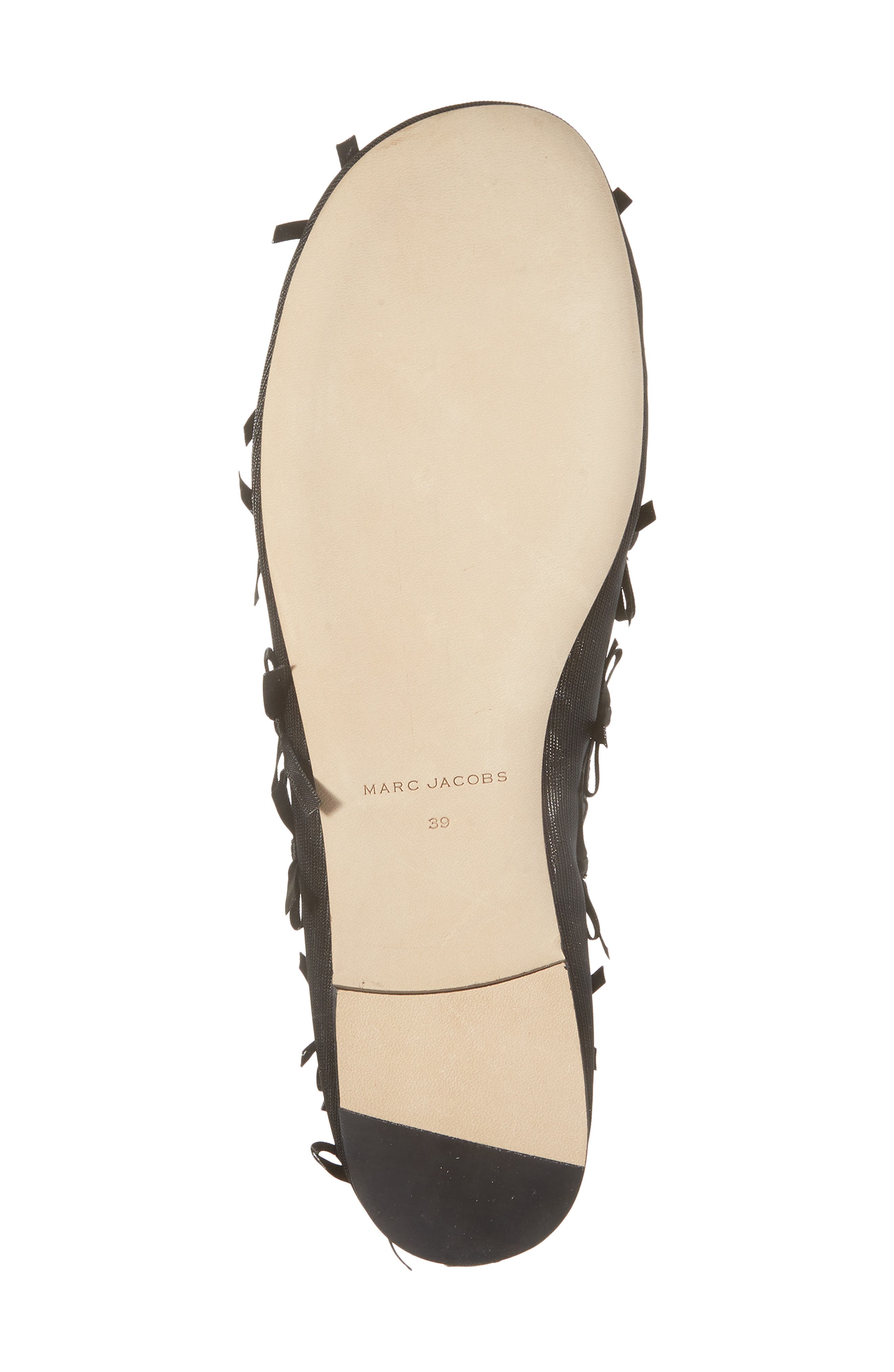 Marc Jacobs The Kiki Ballerina Flat, Alternate, color, Black