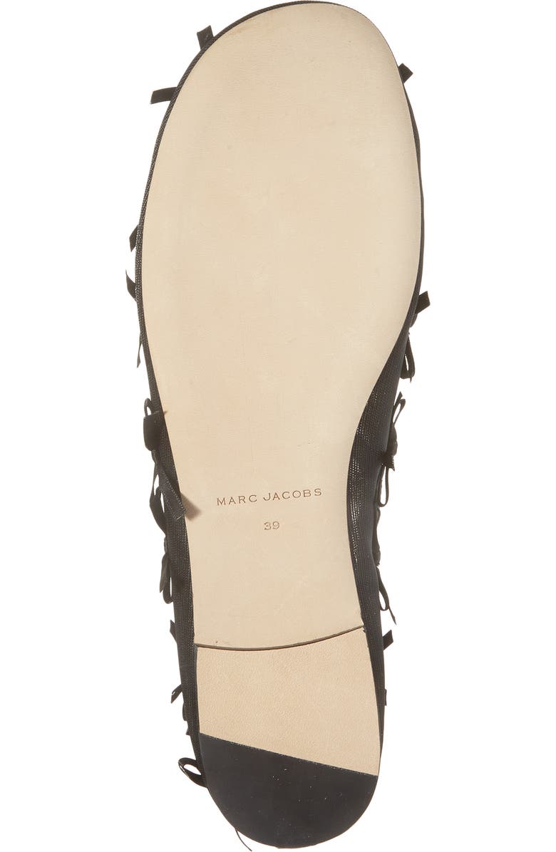 Marc Jacobs The Kiki Ballerina Flat, Alternate, color, Black
