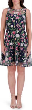 Kensie Tiered Ruffle Wrap Style Midi Dress