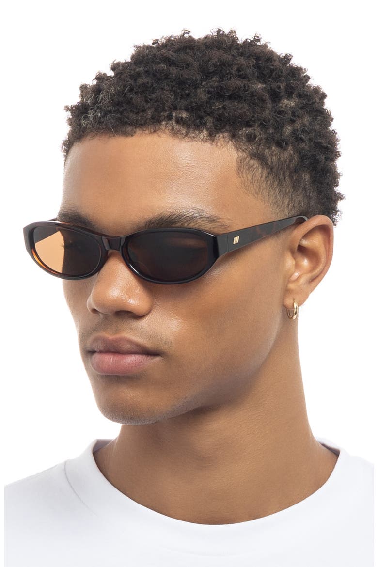 Don't Cha 56mm Oval Sunglasses, Alternate, color, TORT