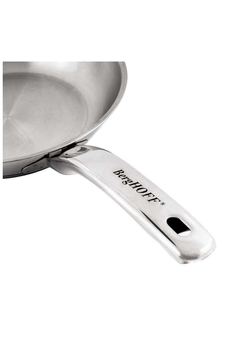 Stainless Steel Belly 3-Piece Cookware Set, Alternate, color, SILVER