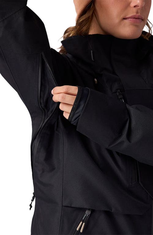 Backcountry Cottonwoods Gore-tex Shell Jacket In Black