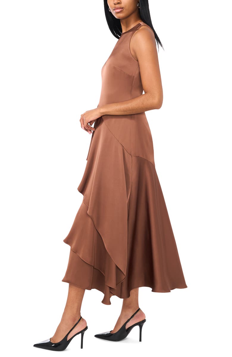 CeCe The Angie Dress, Alternate, color, Brown Umber