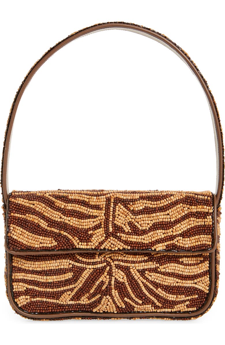 STAUD Tommy Beaded Shoulder Bag, Main, color,