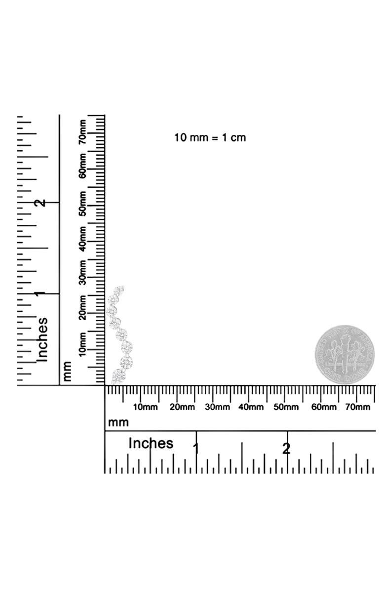 Haus of Brilliance AGS Certified 14K Yellow Gold 3.0 Cttw Baguette Round Diamond Journey Pendant Necklace, Alternate, color, Yellow