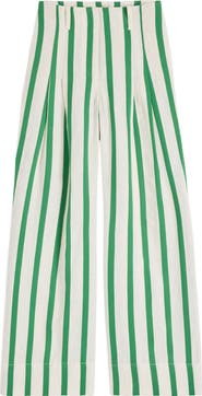 Boden Pimlico Stripe LInen & Cotton Pants
