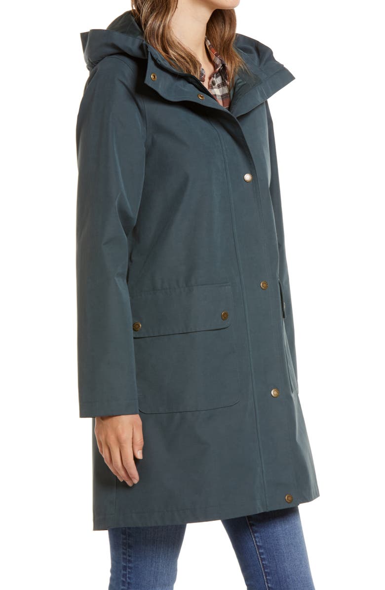 Barbour Ashover Waterproof Hooded Raincoat, Alternate, color,