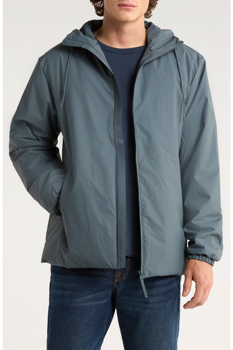 Lohja Insulated Rain Jacket, Main, color, LAGOON