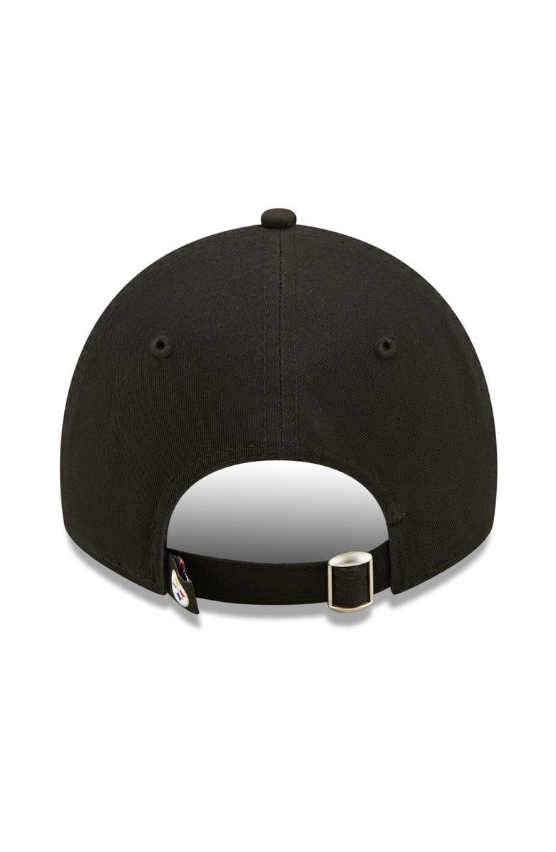 New Era Women's New Era Black Pittsburgh Steelers Formed 9TWENTY Adjustable Hat, Alternate, color, 