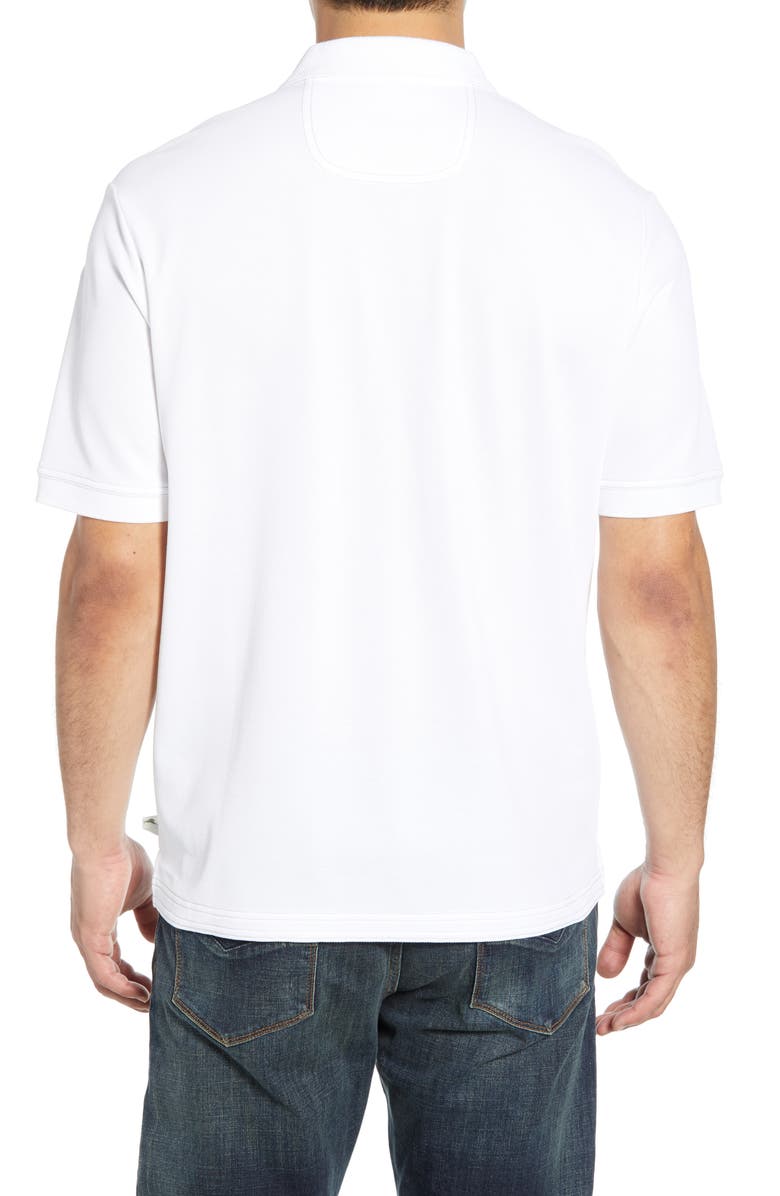 Tommy Bahama Emfielder 2.0 IslandZone<sup>®</sup> Performance Polo, Alternate, color, Bright White