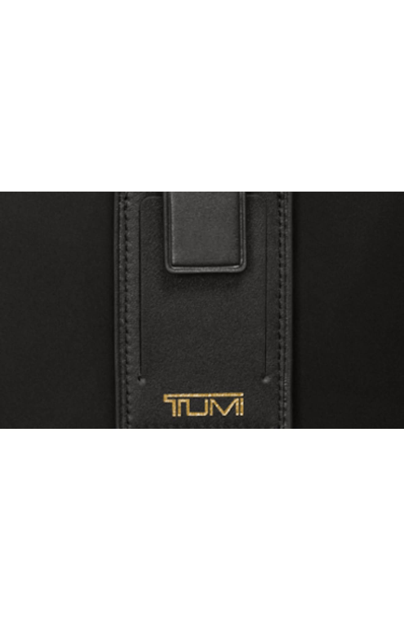 TUMI Léger 26-Inch Short Trip Expandable Wheeled Suitcase, Alternate, color, Black/ Gold