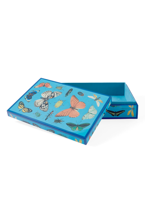 Jonathan Adler Large Lacquer Box In Botanist