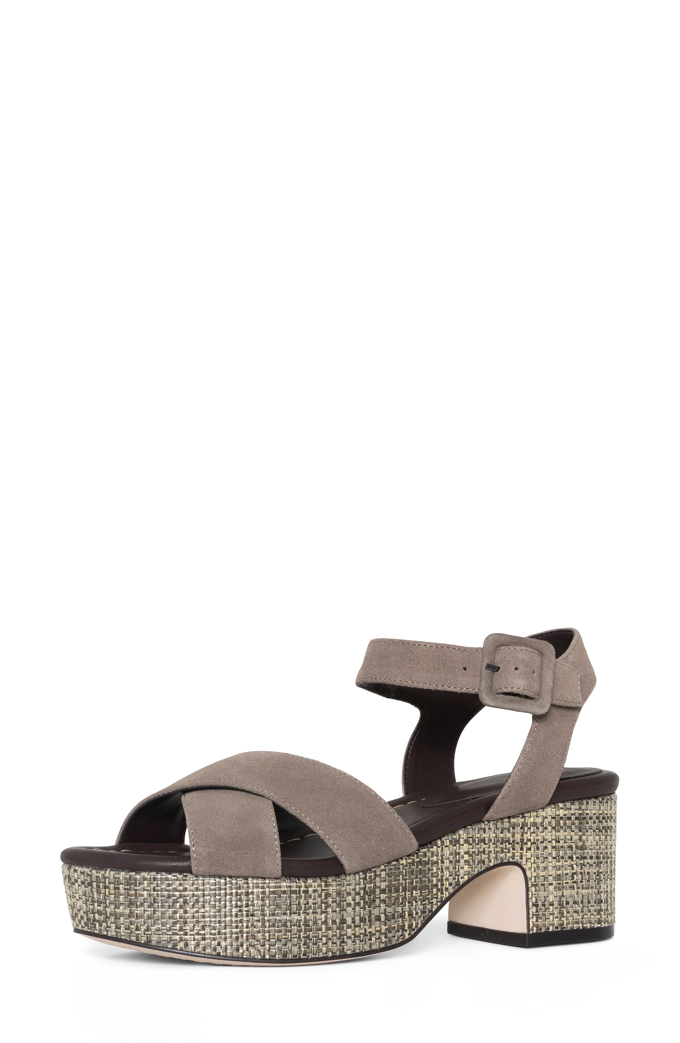 Donald Pliner Chunky Platform Sandal, Alternate, color, Taupe