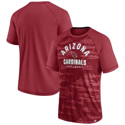 Men's Fanatics Branded Cardinal Arizona Cardinals Hail Mary Raglan T-Shirt