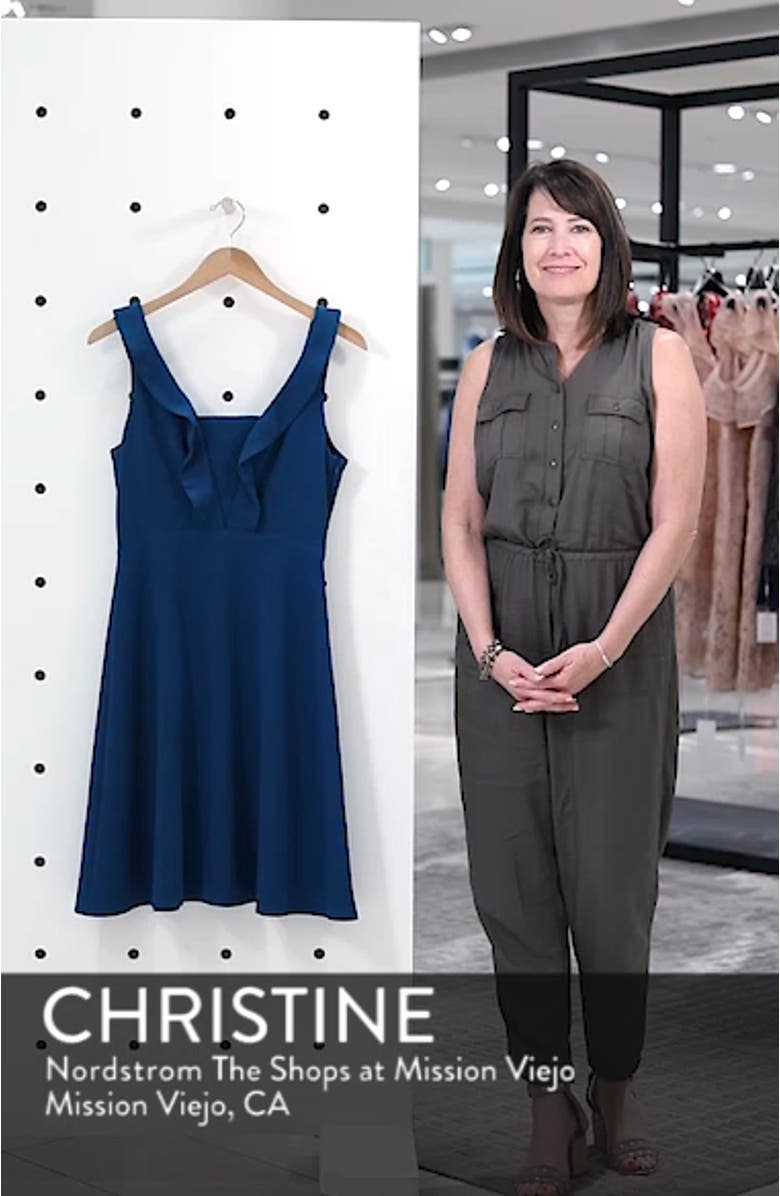Ruffle Neck Dress, sales video thumbnail
