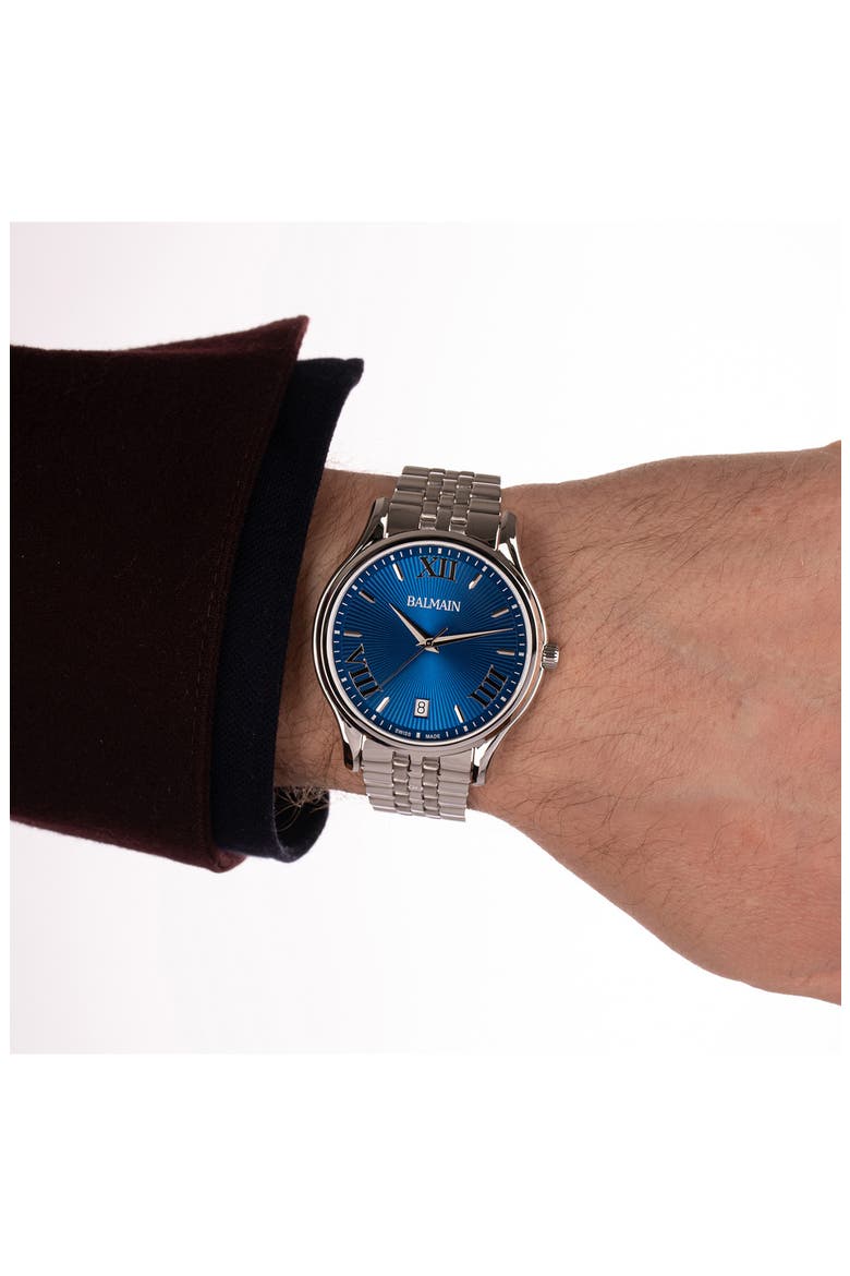 Beleganza Bracelet Watch, 40mm, Alternate, color, STAINLESS STEEL