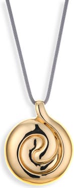 JENNY BIRD Nico Mirror Pendant Rope Necklace