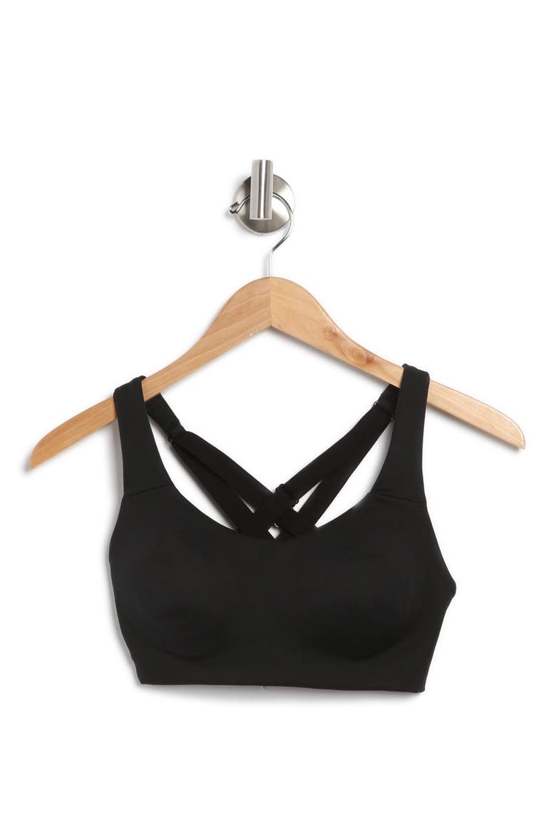 Willow Molded Sports Bra, Alternate, color, BLACK