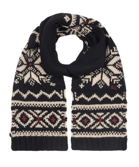 Holiday Pattern Scarf