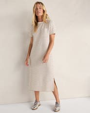 Haven Well Within Cotton Blend Textured T-Shirt Dress