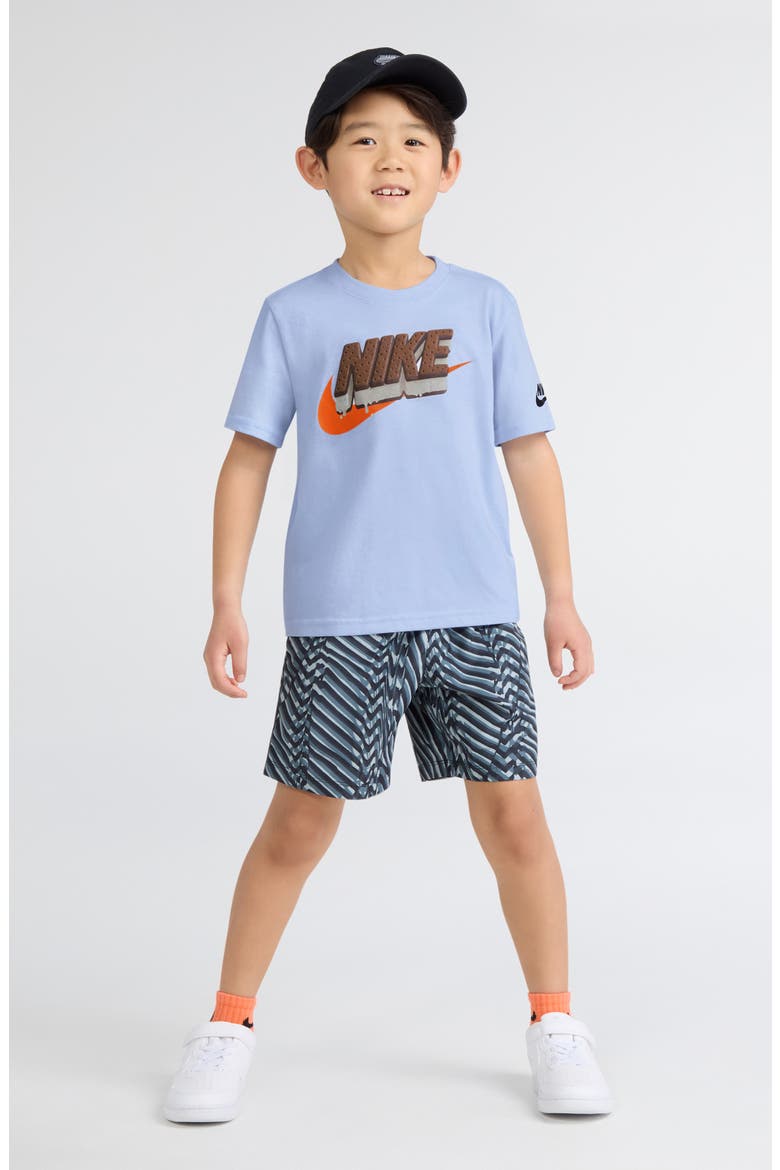 Kids' Ice Cream Sandwich Graphic T-Shirt, Alternate, color, HYDROGEN BLUE